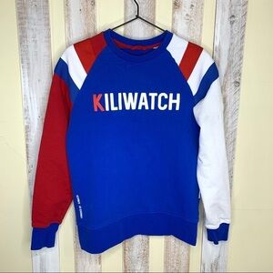 Kiliwatch Red White Blue Crewneck Pullover Mens S